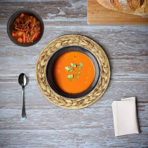 Woven Indoor or Outdoor Placemats (Set of 4) - Picture 5 of 5